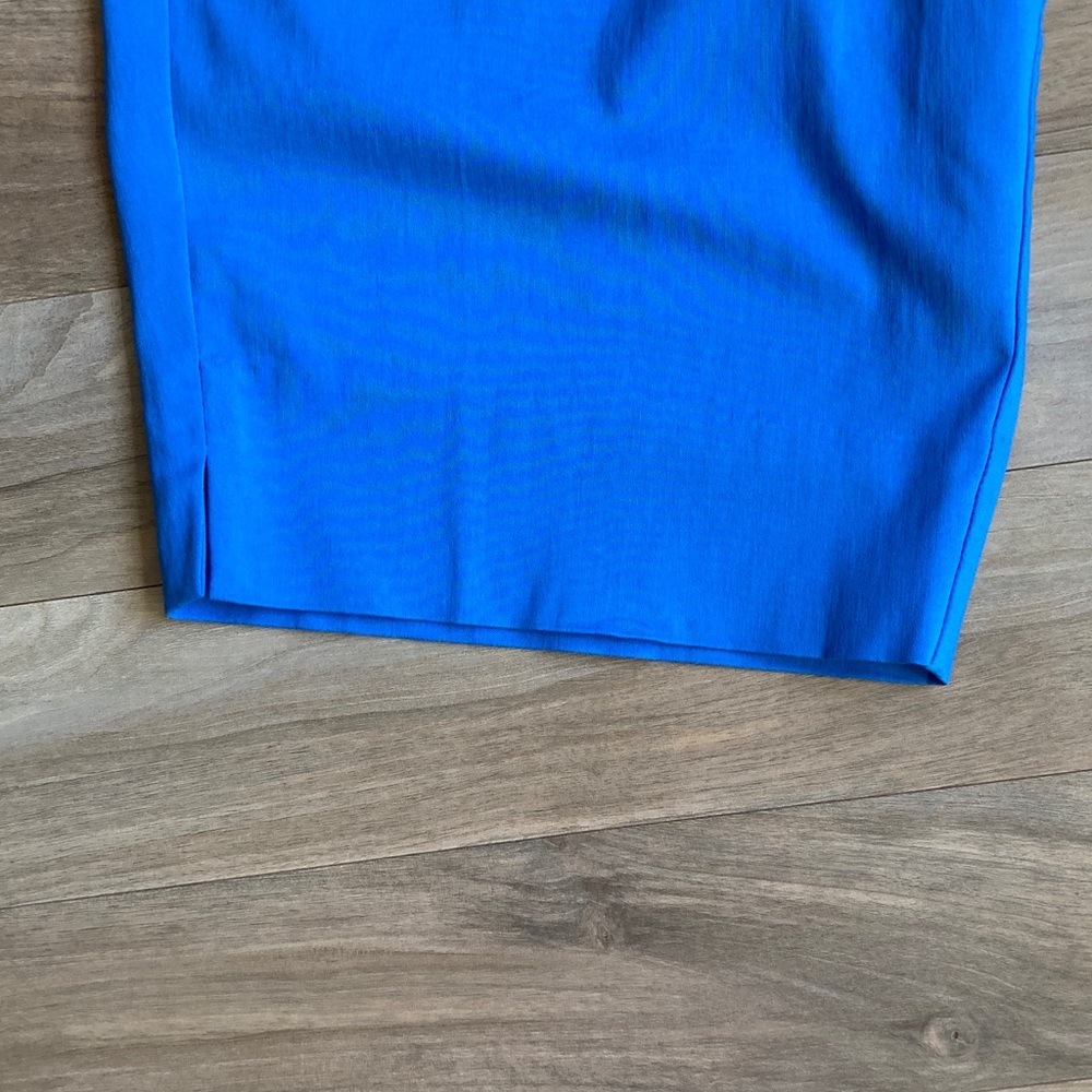 Alfred Dunner allure Capri pant tummy slimming super stretch azure blue 24W - Picture 9 of 17
